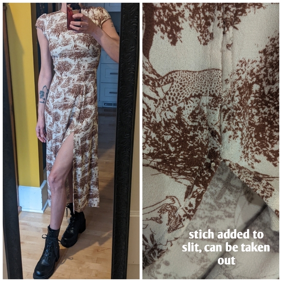 Reformation Rousseau Gavin Midi Dress - Picture 13 of 16